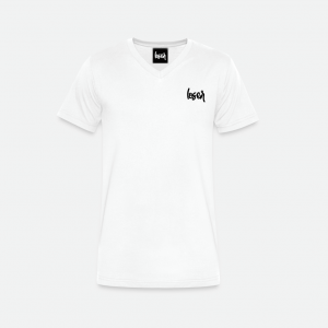 Loser Apparel V Neck T-shirt - White
