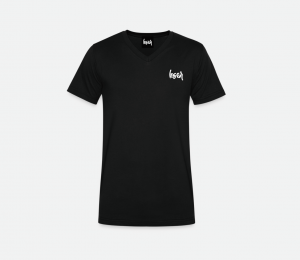 Loser Apparel V Neck T-shirt - Black