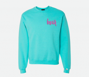 Loser Apparel Crewneck - Aqua
