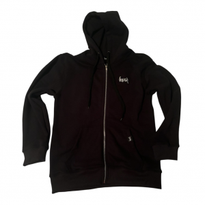 Loser Apparel Zip-Up Hoodie - Black